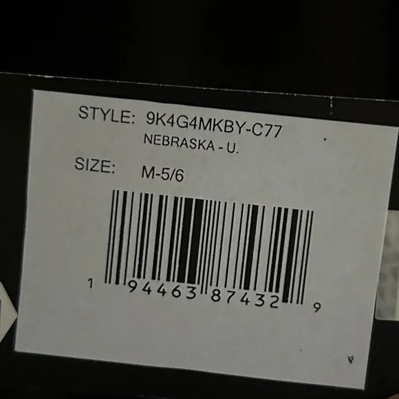 Gen2 Size 5-6 Cornhuskers Heart Dress, NWT, New With Tag - Picture 6 of 6